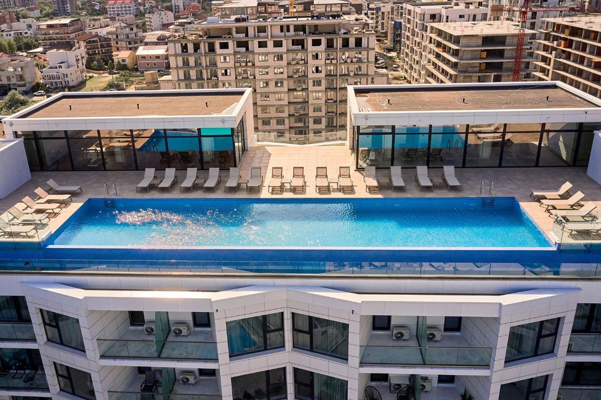 Alma Apartment In Infinity Beach Resort - Parking Mamaia Ngoại thất bức ảnh