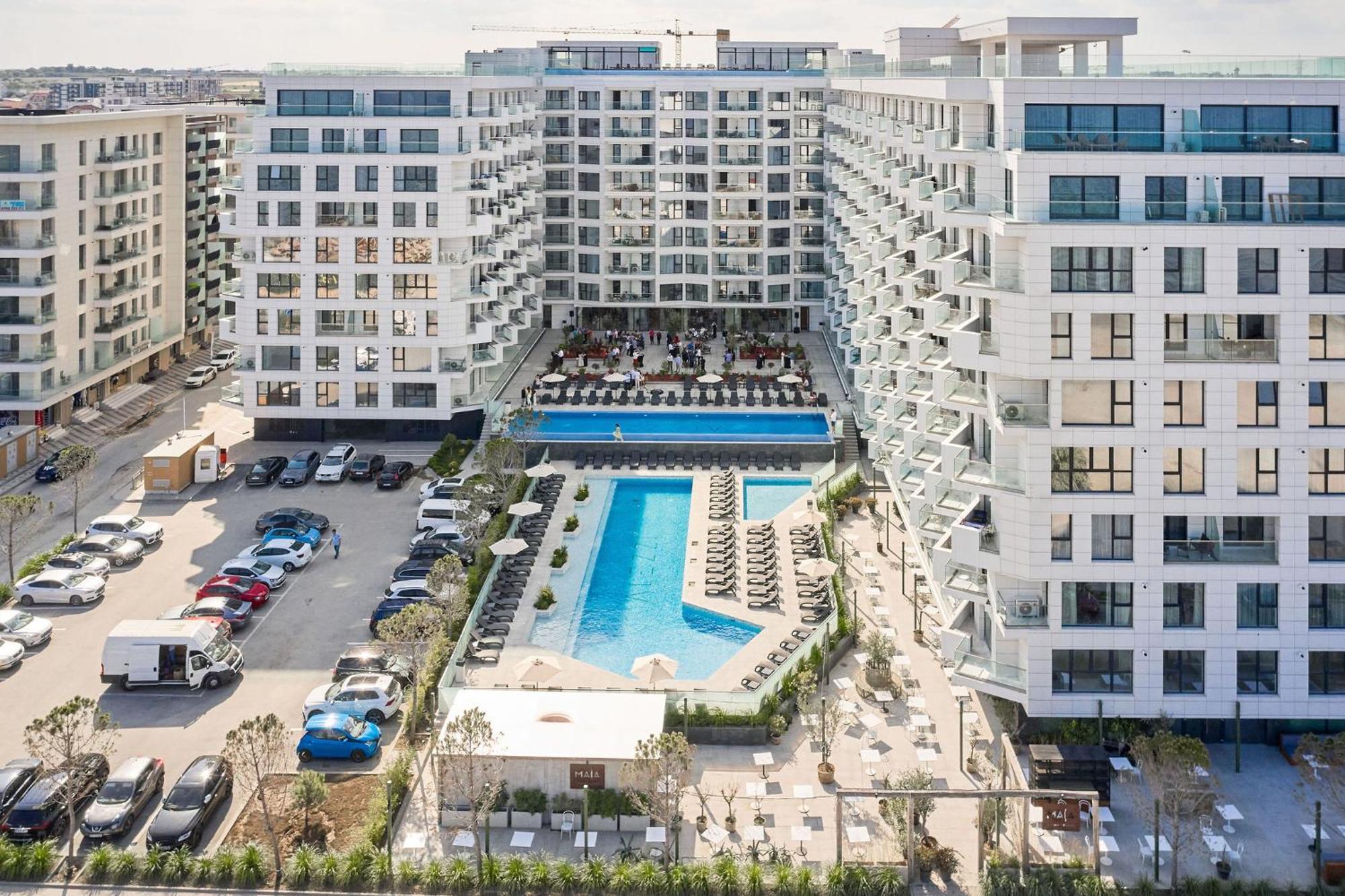 Alma Apartment In Infinity Beach Resort - Parking Mamaia Ngoại thất bức ảnh