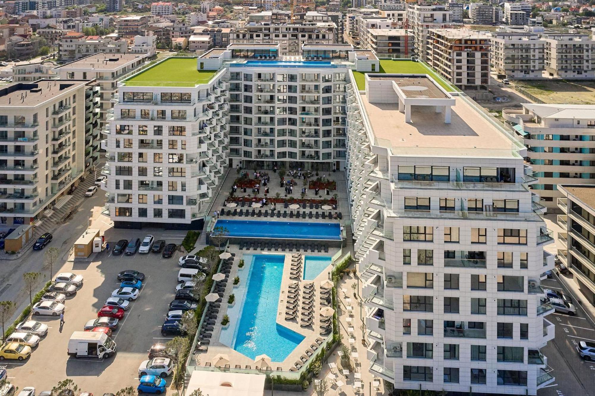 Alma Apartment In Infinity Beach Resort - Parking Mamaia Ngoại thất bức ảnh